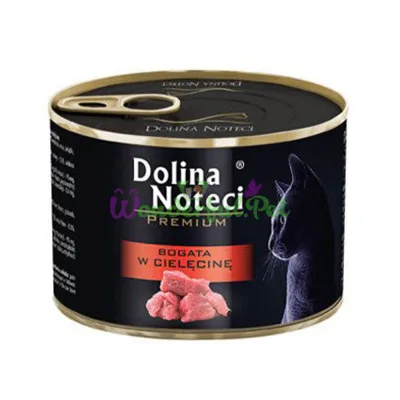 Canned food Dolina Noteci Cat Premium Veal 185 g