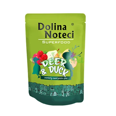 Пауч Dolina Noteci Superfood GF Dog Venison Duck 300 г