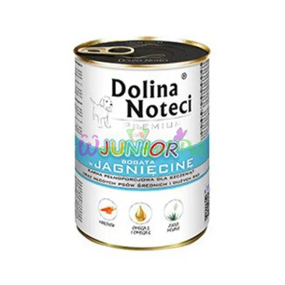 Dolina Noteci Dog Premium Puppy L-M Lamb Wet Food 400 g