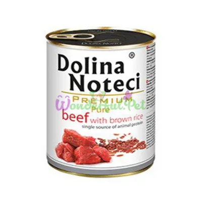 Консерва Dolina Noteci Dog Pure Allergy Beef Brown rice 400 г