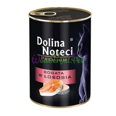Dolina Noteci Cat Premium Salmon 400 g Canned Food