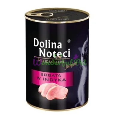 Dolina Noteci Cat Premium Kitten Turkey 400 g Canned Food