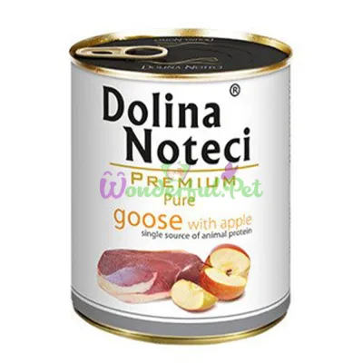 Консерва Dolina Noteci Dog Pure Allergy Goose Apple 800 г