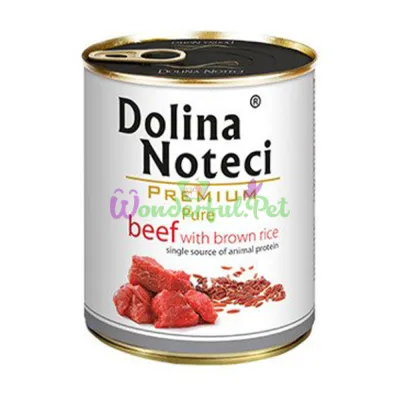 Консерва Dolina Noteci Dog Pure Allergy Beef Brown rice 800 г