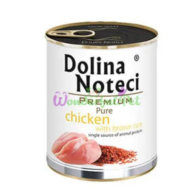 Dolina Noteci Dog Pure Allergy Chicken Brown Rice 800 g
