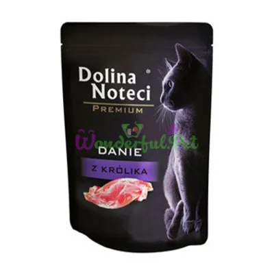 Pouch Dolina Noteci Danie Cat Adult Rabbit 85 g
