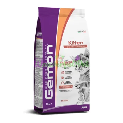 Сухий корм Gemon Cat Kitten Salmon Rice 2 кг