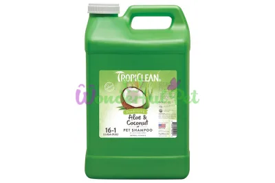 Π¨Π°ΠΌΠΏΡΠ½Ρ TropiClean Aloe Coconut Pet ΠΠ»ΠΎΠ΅ ΠΈ ΠΊΠΎΠΊΠΎΡ Π΄Π»Ρ ΡΠΎΠ±Π°ΠΊ ΠΈ ΠΊΠΎΡΠ΅ΠΊ 9.5 Π»
