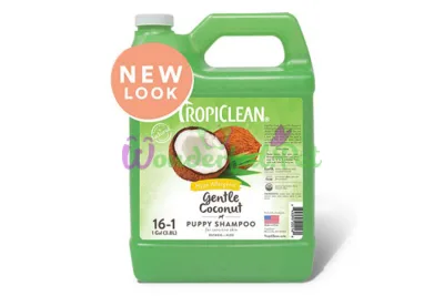 Шампунь TropiClean Gentle Coconut Pet Ніжний кокос для кошенят та цуценят 3.8 л