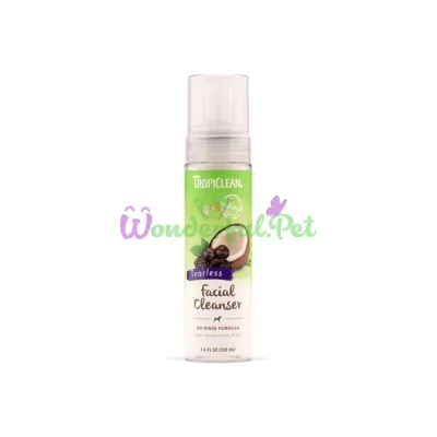 Π¨Π°ΠΌΠΏΡΠ½Ρ-ΠΏΠ΅Π½Π° TropiClean Facial Cleanser for Pets Π£ΠΌΡΠ²Π°Π½ΠΈΠ΅ Π±Π΅Π· ΡΠ»Π΅Π· Π΄Π»Ρ ΡΠΎΠ±Π°ΠΊ ΠΈ ΠΊΠΎΡΠ΅ΠΊ 220 ΠΌΠ»