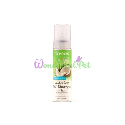 Шампунь-пена TropiClean Waterless Shampoo Cat 220 мл