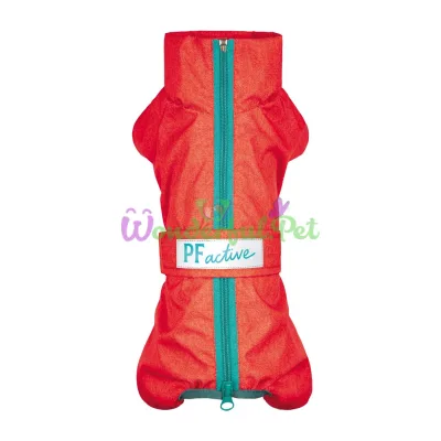 Pet Fashion RAIN Red L Dog Raincoat