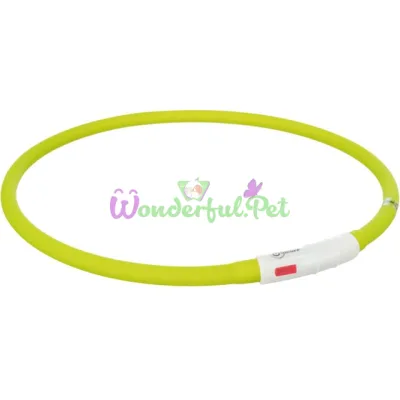 Ошейник LED Trixie с USB силикон XS-XL