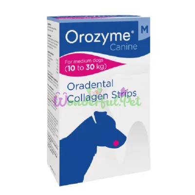 Orozyme Canine Oradental Collagen Strips M