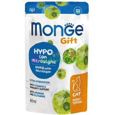 Лакомка Monge Gift Cat Hypo Microalgae 60 мл
