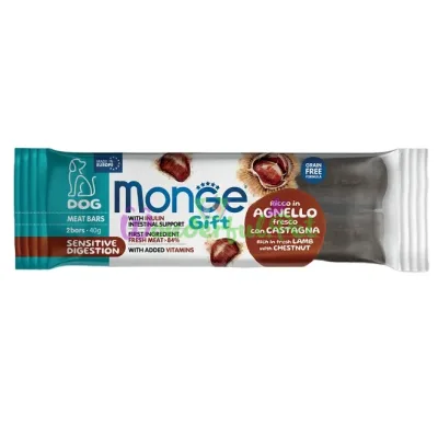 Monge Gift Dog Sensitive Digestion Lamb Chestnut Treat 40 g