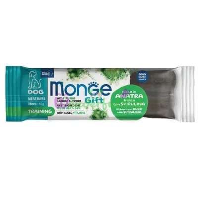 Monge Gift Dog Training Duck Spirulina Treat 40 g
