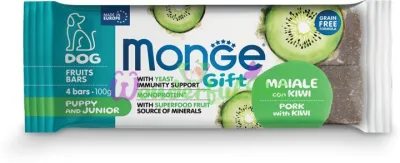 Monge Gift Dog Puppy Junior Pork Kiwi Treat 100 g