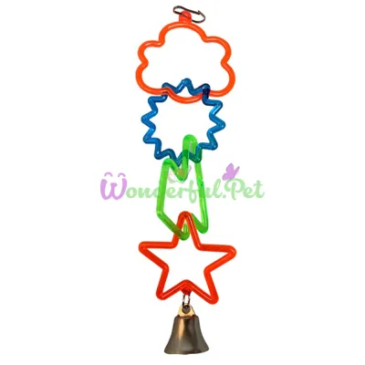 Dodo Plastic Bird Hanging Toy with Bell, 23 cm
