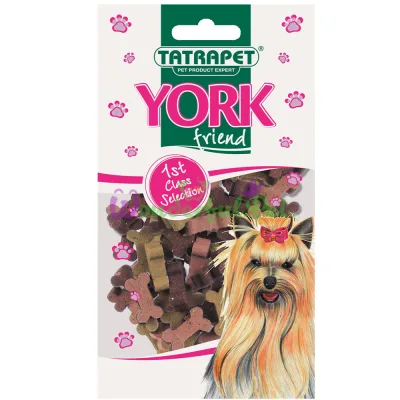 Лакомство для собак York,снеки-микс с курицей,яловичиною,беконом 70 г (12шт.уп.)