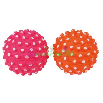 Игрушка для собак Dental Gum мячик-ежик с шипами резиновый ,7,2 см