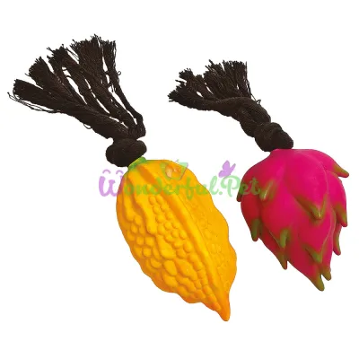 Toys Fun Latex Fruit Dog Toys, 20 cm