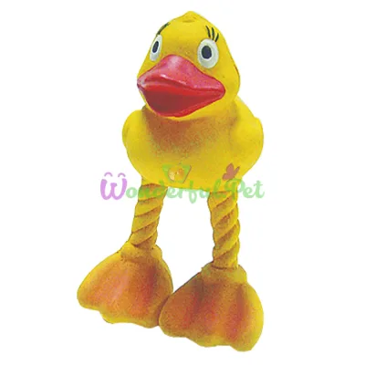 Игрушка для собак Toys Fun латексна Качка с пищалкою,16 см