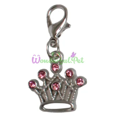 Tatrapet Expert Crown Red Collar Charm 3.7 cm