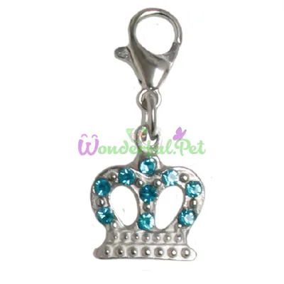TATRAPET Expert Crown Blue Collar Charm 4 cm
