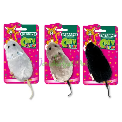 Іграшка для котів Caty funny миша механічна 11,5 см