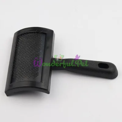 Pushistik Black Slicker Brush 10.5x16 cm