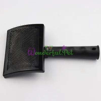 Pushistik Black Slicker Brush 11.5x19.5 cm