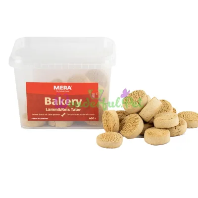 MERA Lamm Reis Taler Lamb & Rice Coins for Dogs (3.5 cm), 400 g