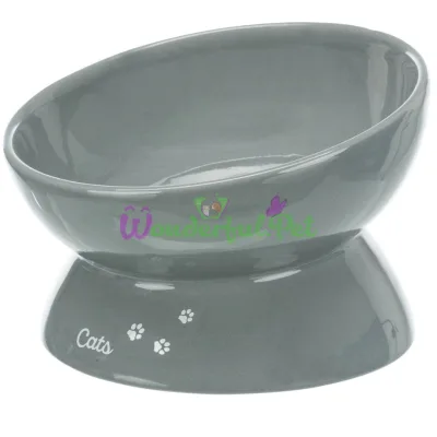 Миска Trixie Bowl Cat Ceramic XXL Grey 350 мл