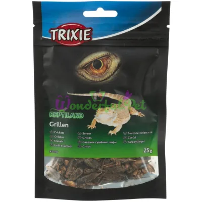 Сушеные сверчки Trixie Crickets для рептилий 250 мл 25 г