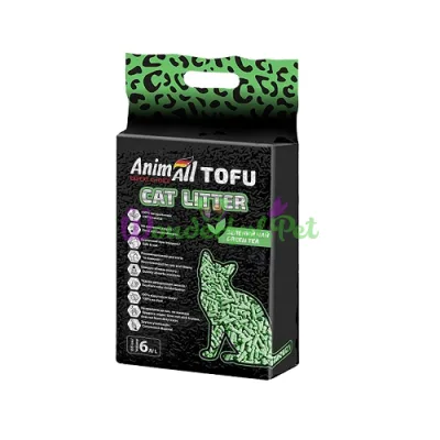 AnimAll Tofu Green Tea Soy Cat Litter 6 L