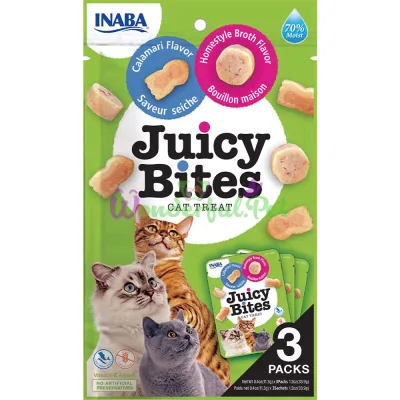 Лакомство INABA Cat Juicy Bites Calamari Homestyle broth 33.9 г