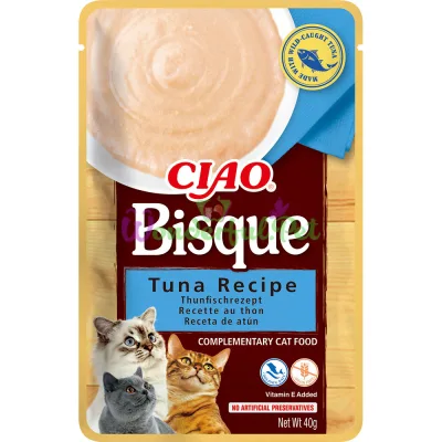 Пауч INABA Cat CIAO Bisque Tuna 40 г