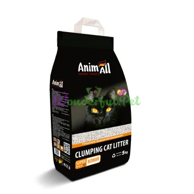 AnimAll Bentonite Cat Litter Large Grain 5 kg
