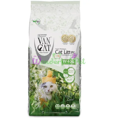 Бентонитовый наполнитель Van Cat Premium 15 кг