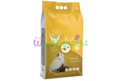 Бентонітовий наповнювач Van Cat Vanilla 5 кг