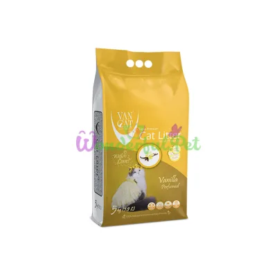 Бентонитовый наполнитель Van Cat Vanilla 5 кг