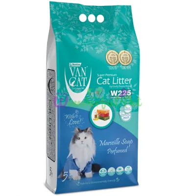 Van Cat Marseille Soap Bentonite Cat Litter 5 kg