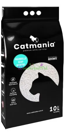 Наполнитель бентонитовый CATMANIA Marselle Soap 10 л