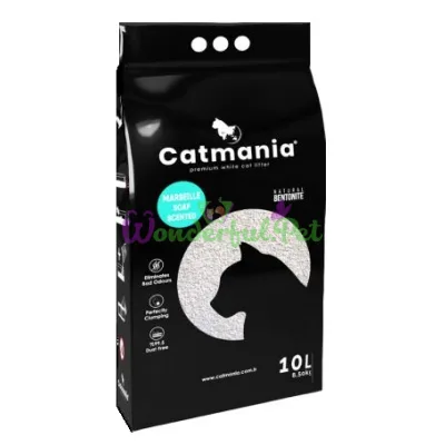 Наполнитель бентонитовый CATMANIA Marselle Soap 10 л