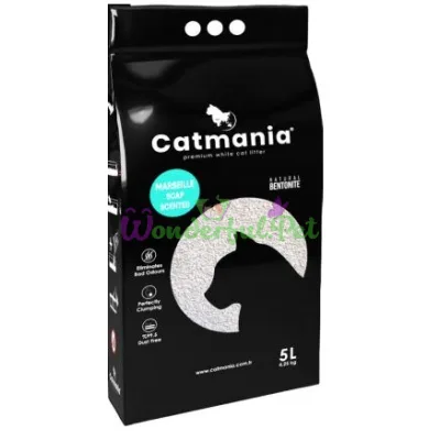 Наполнитель бентонитовый CATMANIA Marselle Soap 5 л