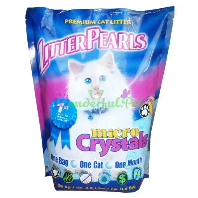 Кварцевый наполнитель Litter Pearls Micro Crystals 1.59 кг