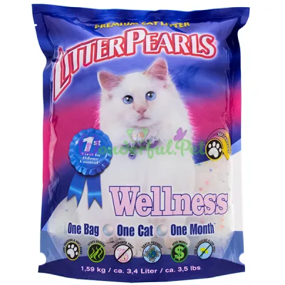 Litter Pearls Wellness quartz litter 3.4 L