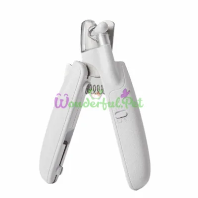 AnimAll Pet Nail Clipper LED White