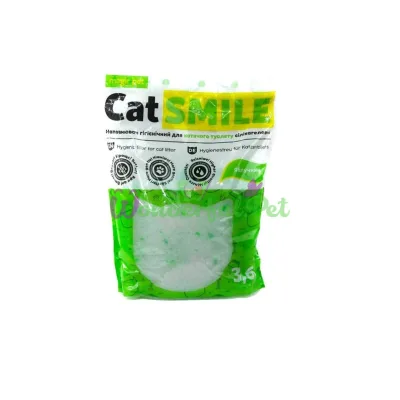 Силикагелевый наполнитель Magic Pet Cat Smile яблоко 3.6 л (1.8 кг)